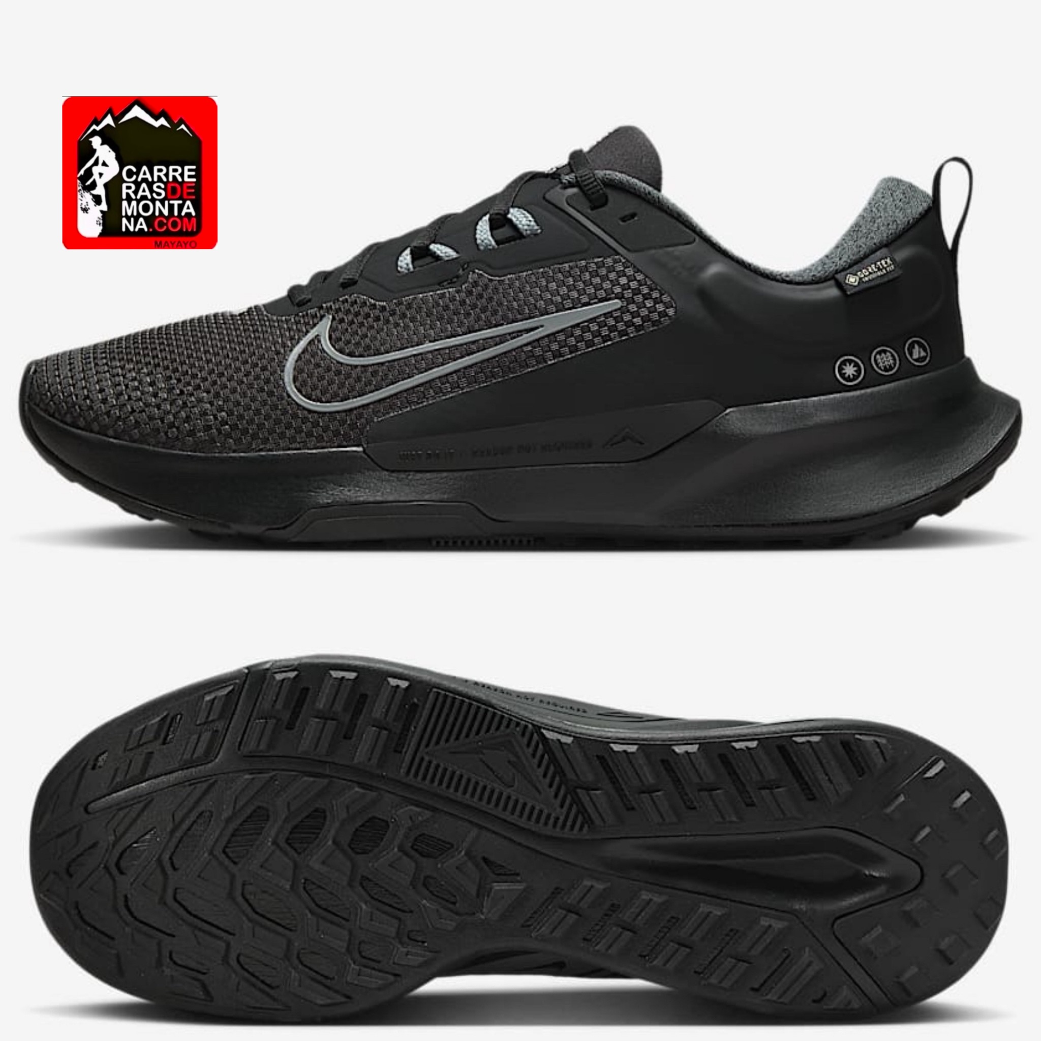 Nike Juniper Trail 2 GTX: Zapatillas gore tex. Análisis Mayayo